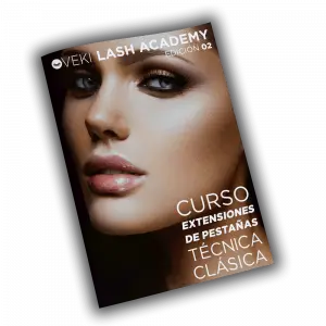 VEKI Libro Curso Clásico de Extensiones de Pestañas - 1 - Materiales Impresos
