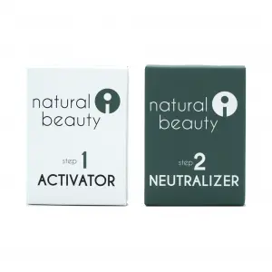 Монодоза активатор и неутрализатор за лифтинг на мигли Стъпка 1 и Стъпка 2 Natural Beauty - 1 - Продукти за лифтинг на мигли