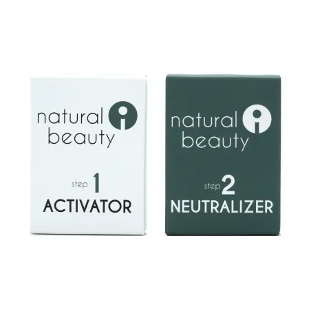 Monodoza aktivatorja in nevtralizatorja za dvig trepalnic Korak 1 in Korak 2 Natural Beauty - 1 - Izdelki za dvigovanje trepalni