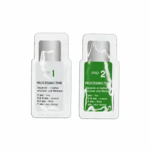 Monodose aktivator og nøytralisator for vippebøy Step 1 og Step 2 Natural Beauty (1 pakke) - 1 - Produkter for vippe-løft