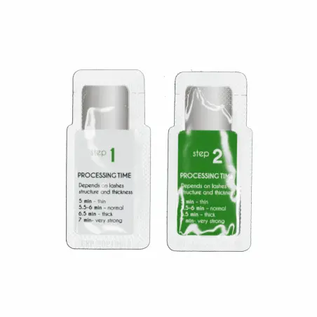 Monodoze activator și neutralizator pentru lifting de gene Pasul 1 și Pasul 2 Natural Beauty (1 lot) - 2 - Produse pentru liftin