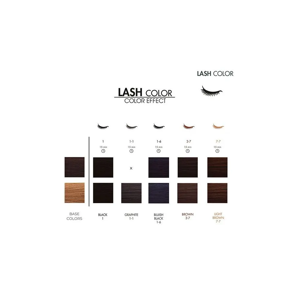 Levissime Lash Color 3-7 Marron 15ml - 4 - Tinte de cejas Levissime