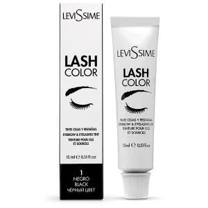Levissime Lash Color 1 Negro 15ml - 1 - Tinte de cejas Levissime