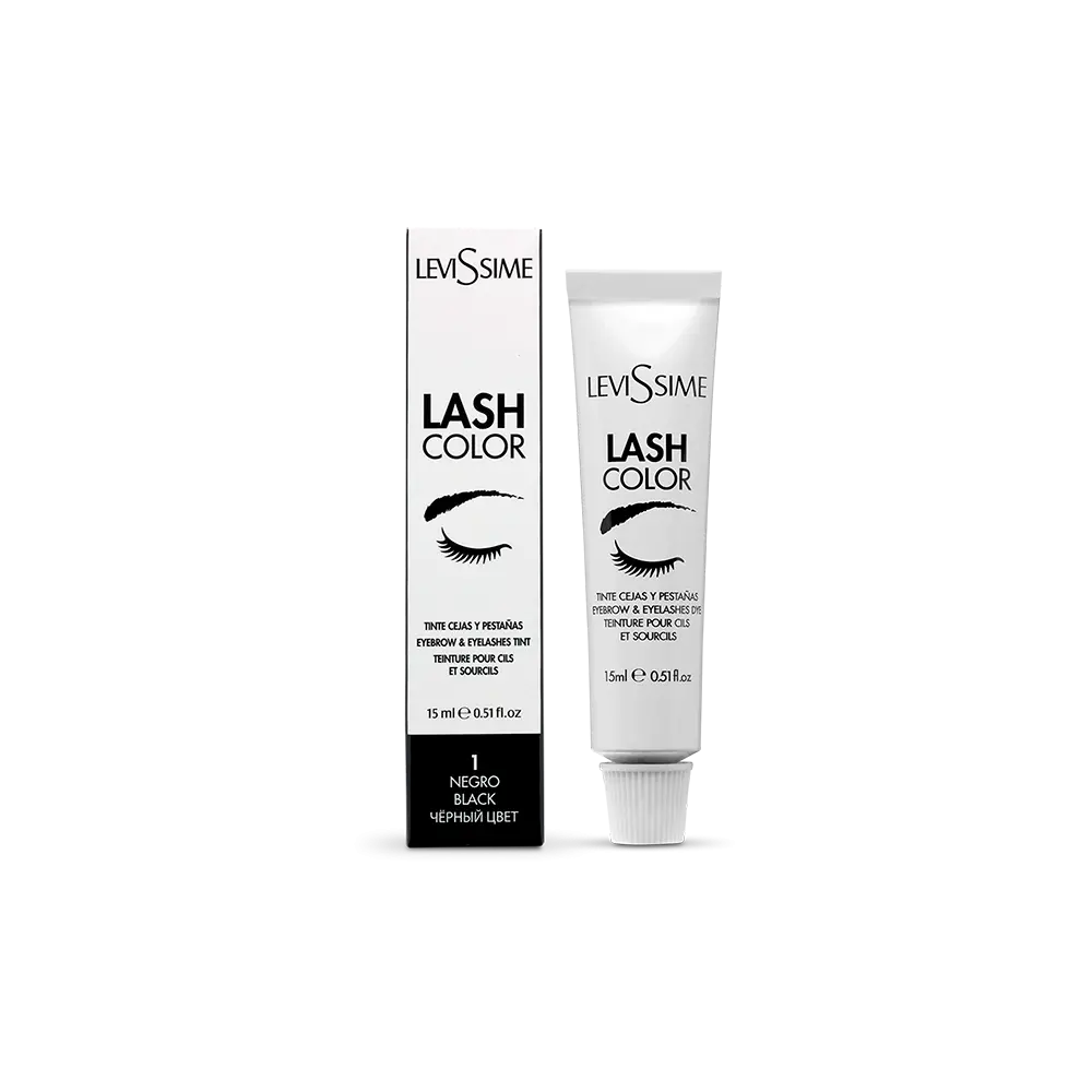 Levissime Lash Color 1 Sort 15ml - 2 - Øjenbrynsfarve Levissime