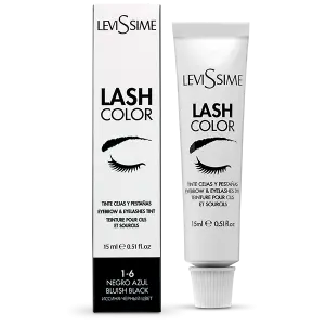 Levissime Lash Color 1-6 Negro Azul 15ml - 1 - Tinte de cejas Levissime