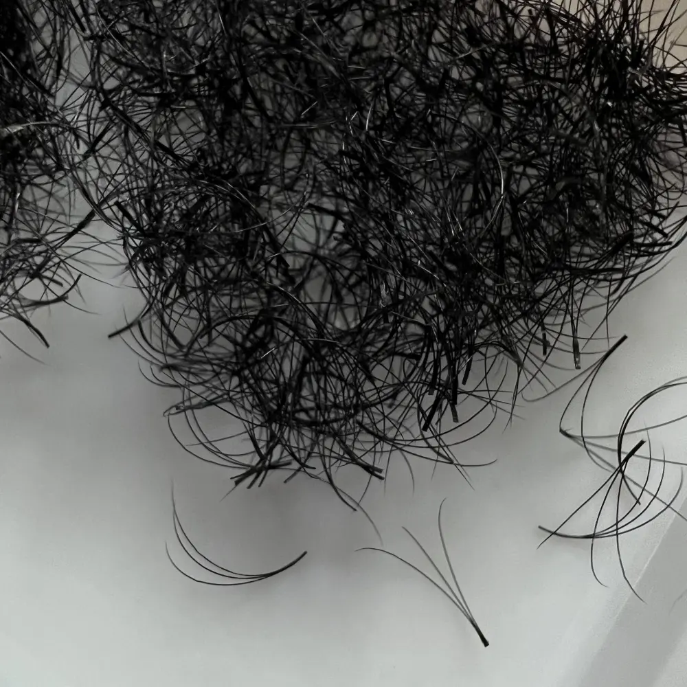 3D ruské objemové mihalnice so základňou - 3 - Predpripravené objemové vejáre