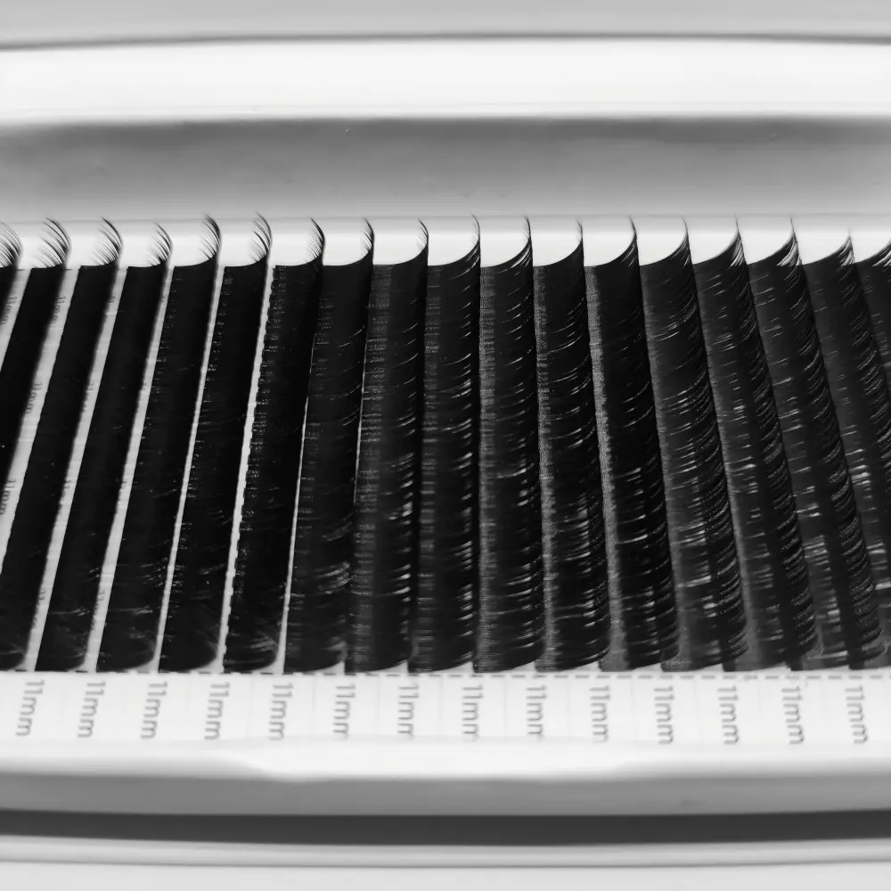 0.12 kromming C wimperextensions (20 rijen) - 5 - Volume Wimperextensions