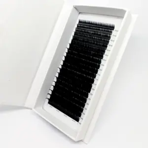 0.07 Curvatura LC extensiones de pestañas (20 filas) - 1 - Extensiones de pestañas volumen