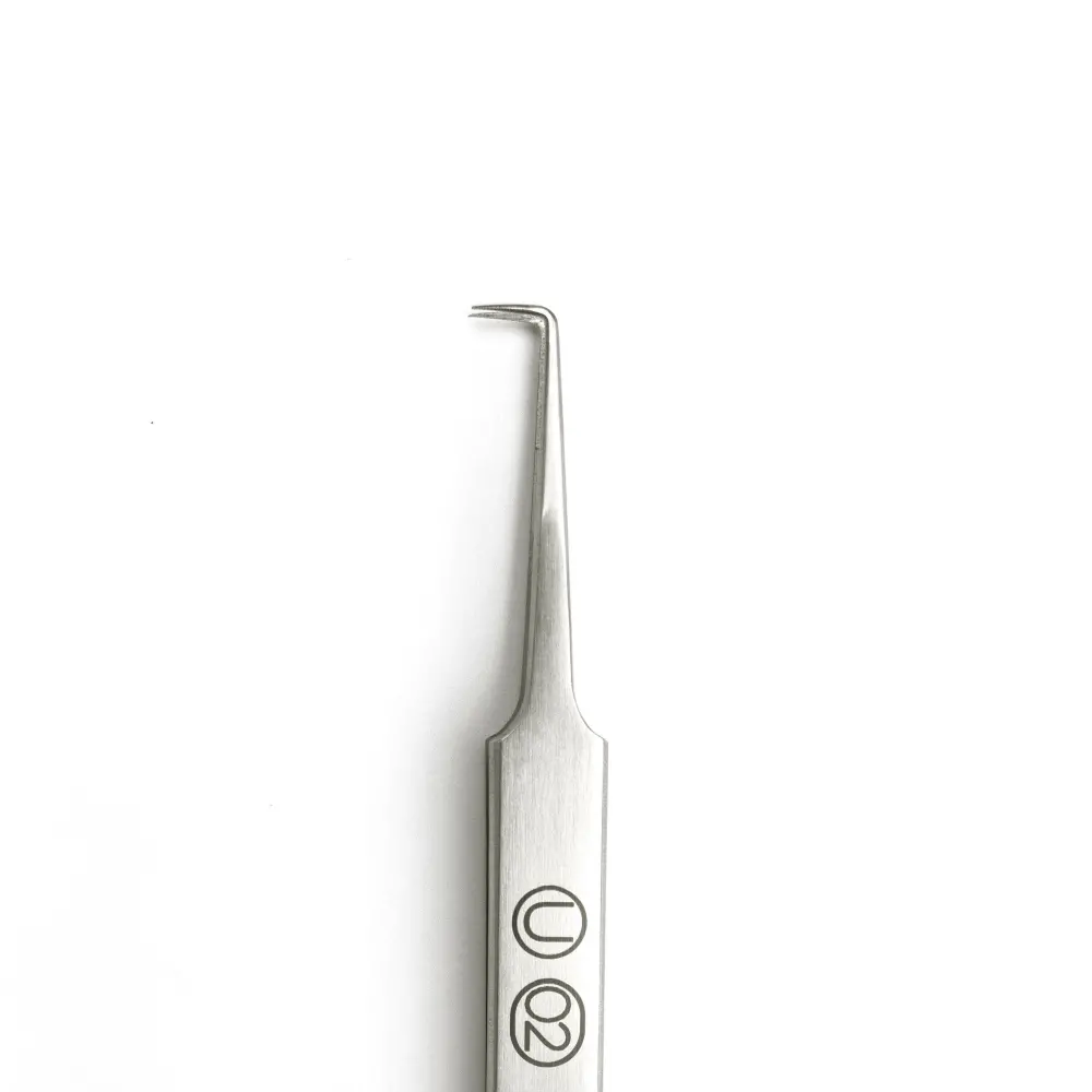 VEKI Pensetă Universală pentru Extensii de Gene U02 90° - 3 - Clești pentru gene