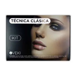 Kit for eyelash extensions classic technique VEKI