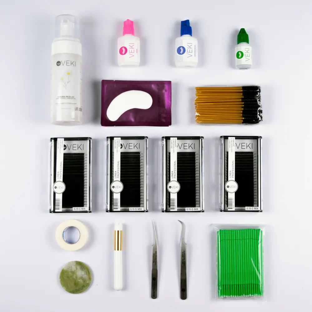Kit per l'estensione delle ciglia tecnica classica - 2 - Kit