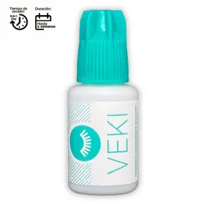 VEKI Pegamento Transparente para Extensiones de Pestañas Diamond 5ml - Oferta 3x2 - 1 - Pegamentos para extensiones de pestañas