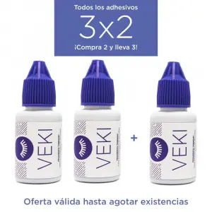 VEKI Pegamento para Extensiones de Pestañas Premium 5ml - Oferta 3x2 - 1 - Pegamentos para extensiones de pestañas