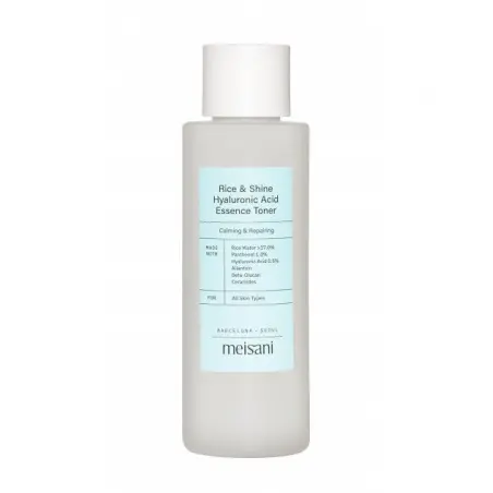 Meisani Rice & Shine Toner med Hyaluronsyre 150 ml - 1 - K-beauty - Koreansk kosmetik