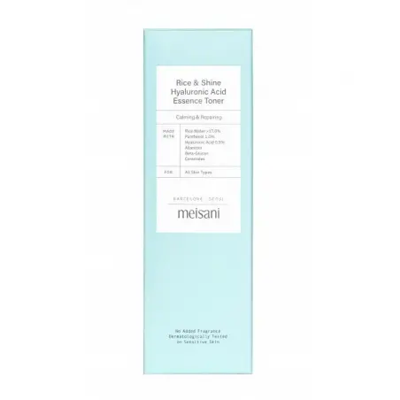 Meisani Rice & Shine Toniku b'Aċidu Ialuroniku 150ml - 3 - K-beauty - Kozmetika Koreana