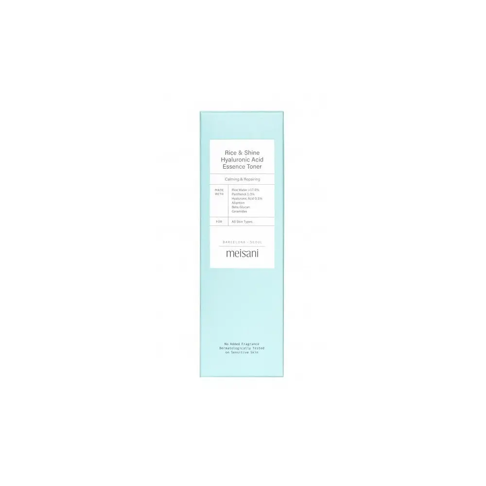 Meisani Rice & Shine -kasvovesi hyaluronihapolla 150 ml - 3 - K-kauneus - Korean kosmetiikka
