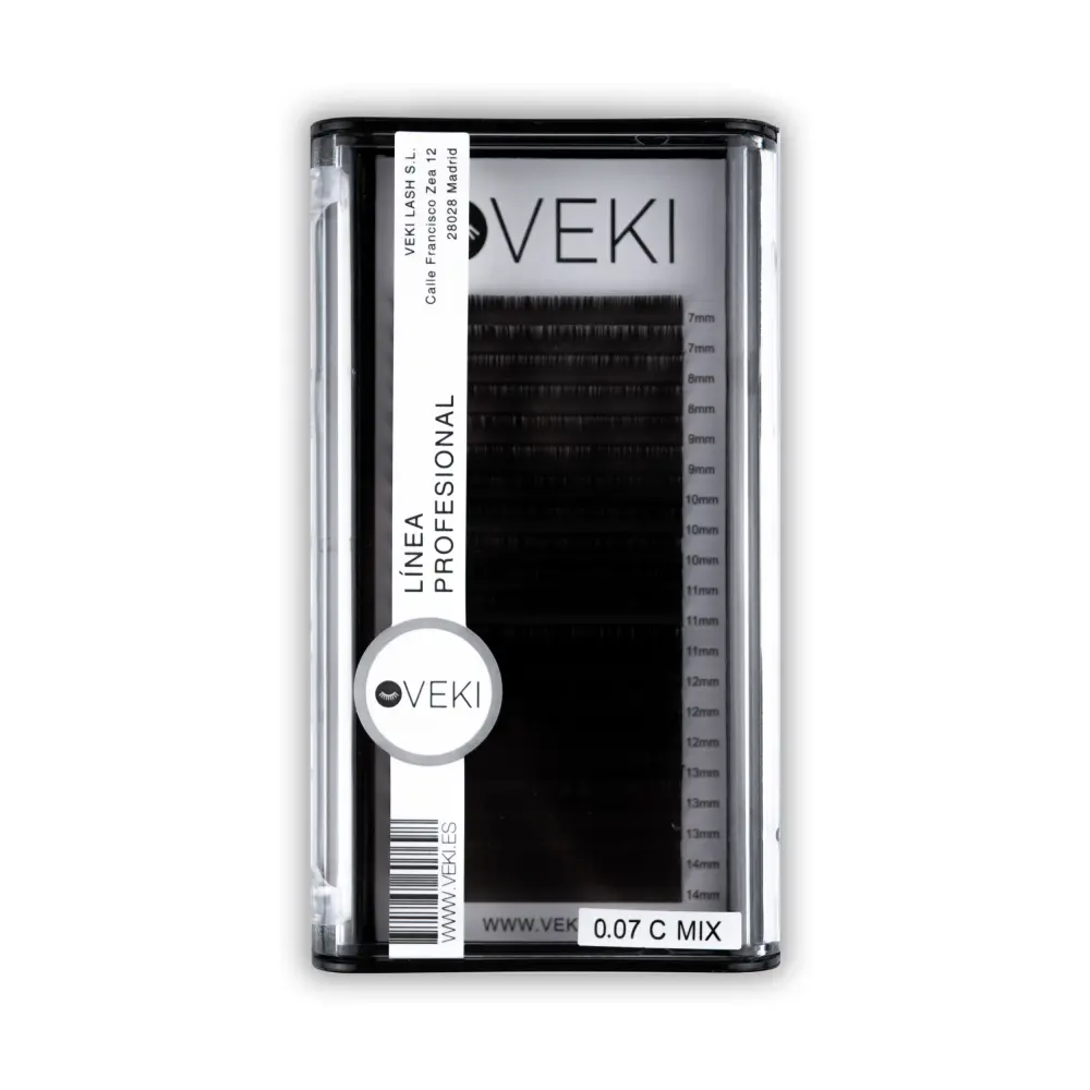 0.07 C curl Natural Matte Eyelash Extensions (20 rows) - 1 - Volume Eyelash Extensions