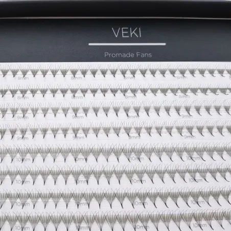 VEKI Volume 6D mieszane wachlarze pro made - 3 - Gotowe wachlarzyki rzęs