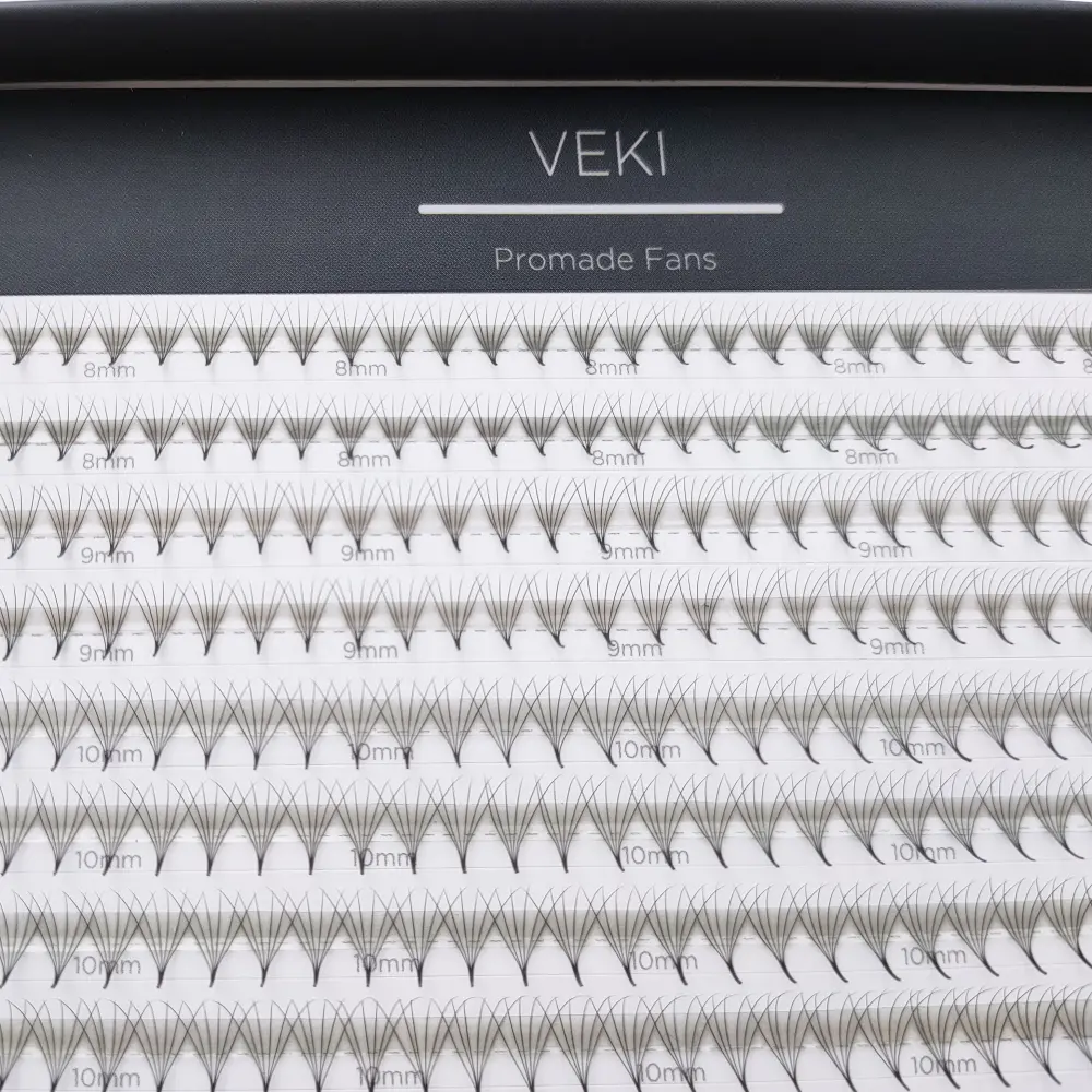 VEKI Volume 6D mieszane wachlarze pro made - 3 - Gotowe wachlarzyki rzęs