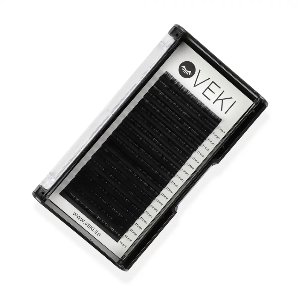 0.03 D zakrivljenost ekstenzije trepavica Natural Mate (20 redova) - 11 - Volumenske ekstenzije trepavica