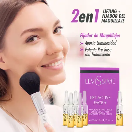Levissime Ampulės Lift Active Face + 6 x 3ml - 3 - Profesionali kosmetika