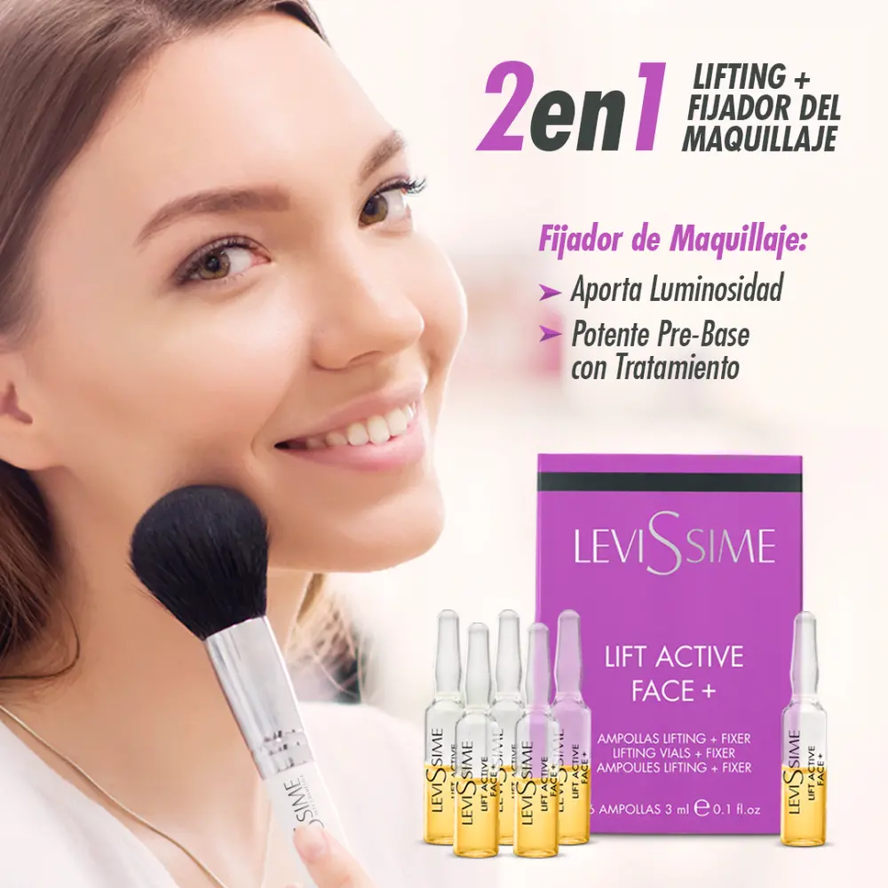 Levissime Ampule Lift Active Face + 6 x 3ml - 3 - Profesionální kosmetika