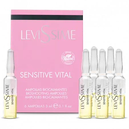 Levissime Ampollas Sensitive para Pieles Sensibles 6 x 3ml - 1 - Cosmética profesional