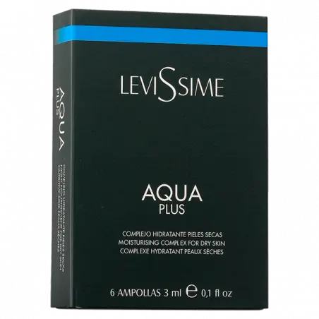 Levissime Aqua Plus Ampoules for Dry Skin 6 x 3ml - 1 - Professional cosmetics