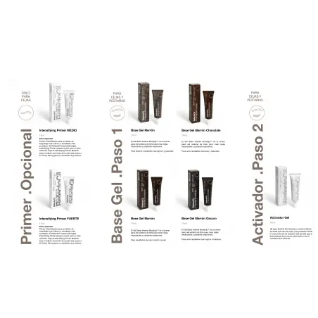 Refectocil Intense Brow[N]S Gel Bazë Çokollatë Kafe 15ml - 3 - Ngjyrosje vetullash RefectoCil Intense Brow[n]s