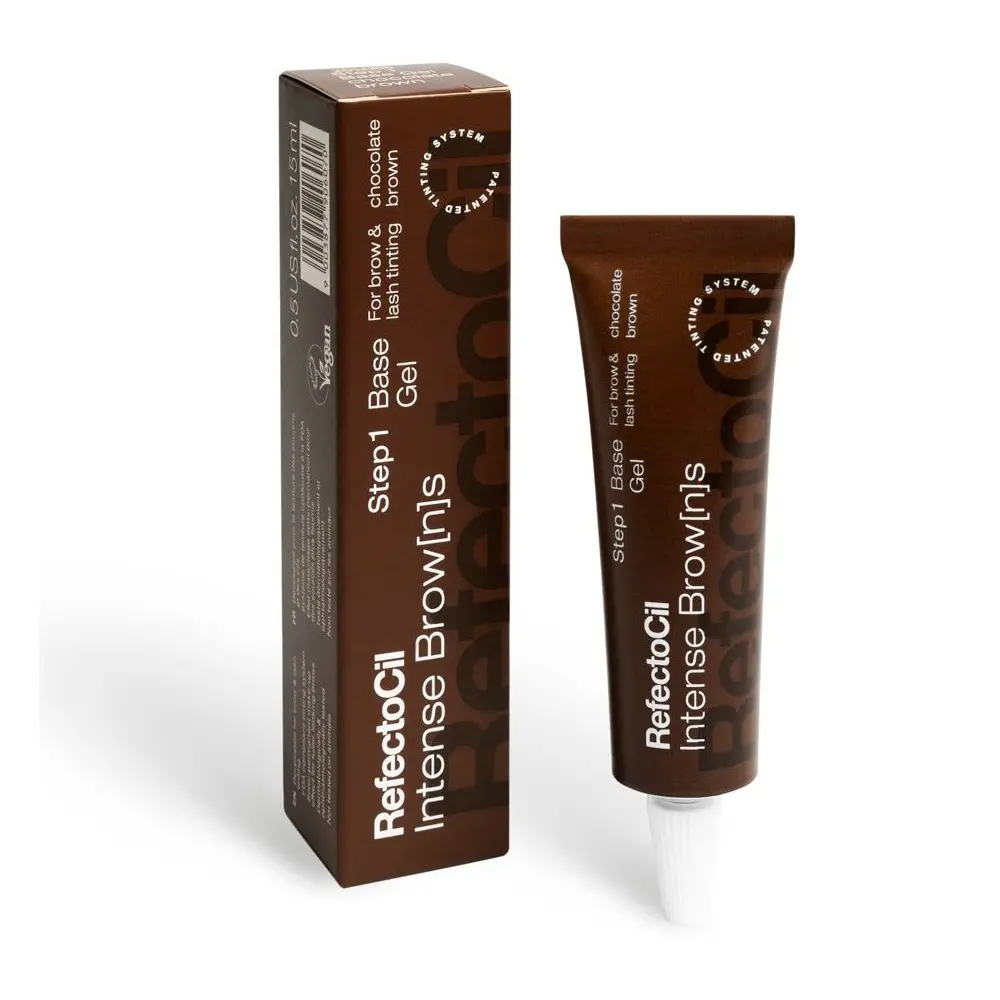 Refectocil Intense Brow[N]S Gel Base Sjokoladebrun 15ml - 1 - Øyenbrynsfarge RefectoCil Intense Brow[n]s