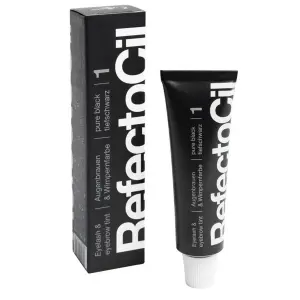 Refectocil 1 negro tinte para cejas y pestañas 15ml - 1 - Tinte de cejas RefectoCil