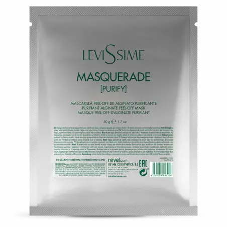 Levissime Alginat Peel-Off -naamio Masquerade Purify 50g - 1 - Ammattimainen kosmetiikka