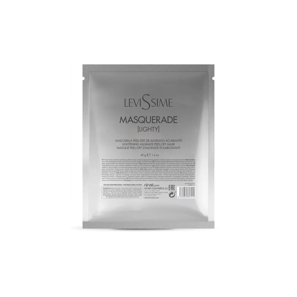 Levissime Алгинатна пилинг маска Masquerade Lighty 40g - 1 - Професионална козметика