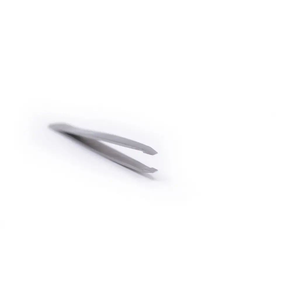 VEKI Įstrižos antakių pincetas B01 - 7 - Antakių pincetai