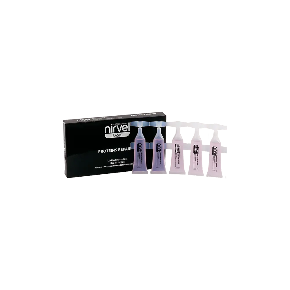 Nirvel Proteins Repair Loción nutritiva para cabellos frágiles 10 x 10ml - 1 - Cosmética profesional