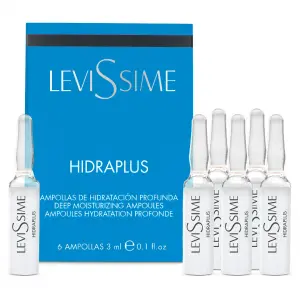 Levissime Hidraplus Ampollas Ultrahidratantes 6 x 3ml - 1 - Cosmética profesional