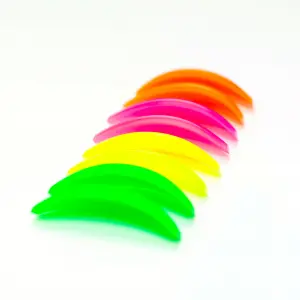 8 Moldes de silicona para lifting de pestañas S/M/L/XL Neon - 1 - Productos para Lifting de pestañas