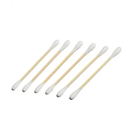 Bastoncillos de bambú y algodón ecológico 100 ud. - 3 - Desechables