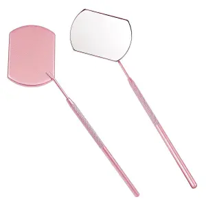Espejo para extensiones de pestañas de acero grande - 1 - Herramientas y accesorios