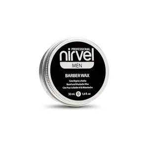 Nirvel Barber Wax Cera de fijación para bigote y barba 50ml - 1 - Cosmética profesional