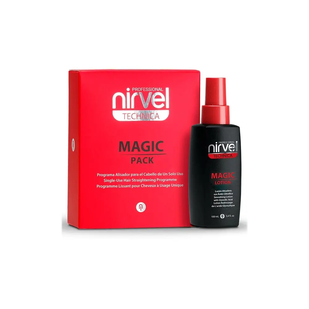 Nirvel Magic Pack Комплекс для випрямлення волосся - 1 - Професійна косметика