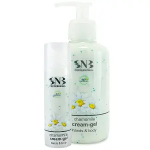 SNB Gel-Creme til Hænder og Krop med Kamilleekstrakt og Aloe Vera 30ml / 250ml - 1 - Hånd- og fodpleje