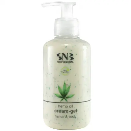 SNB Krema-Ġel għall-Idejn u l-Korp b'Isferi ta' Aloe Vera u Żejt tal-Qanneb 30ml / 250ml - 3 - Kura tal-idejn u s-saqajn