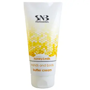 SNB Crema de Manos y Cuerpo Miel y Leche 200ml - 1 - Cuidado de manos y pies