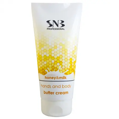 SNB Crema per Mani e Corpo Miele e Latte 200ml - 1 - Cura delle Mani e dei Piedi
