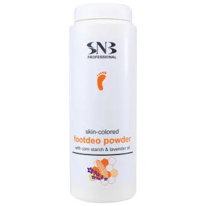 SNB Desodorante en Polvo para Pies Color Piel con Maicena, Propóleo y Aceite de Lavanda 100g - 1 - Cuidado de manos y pies