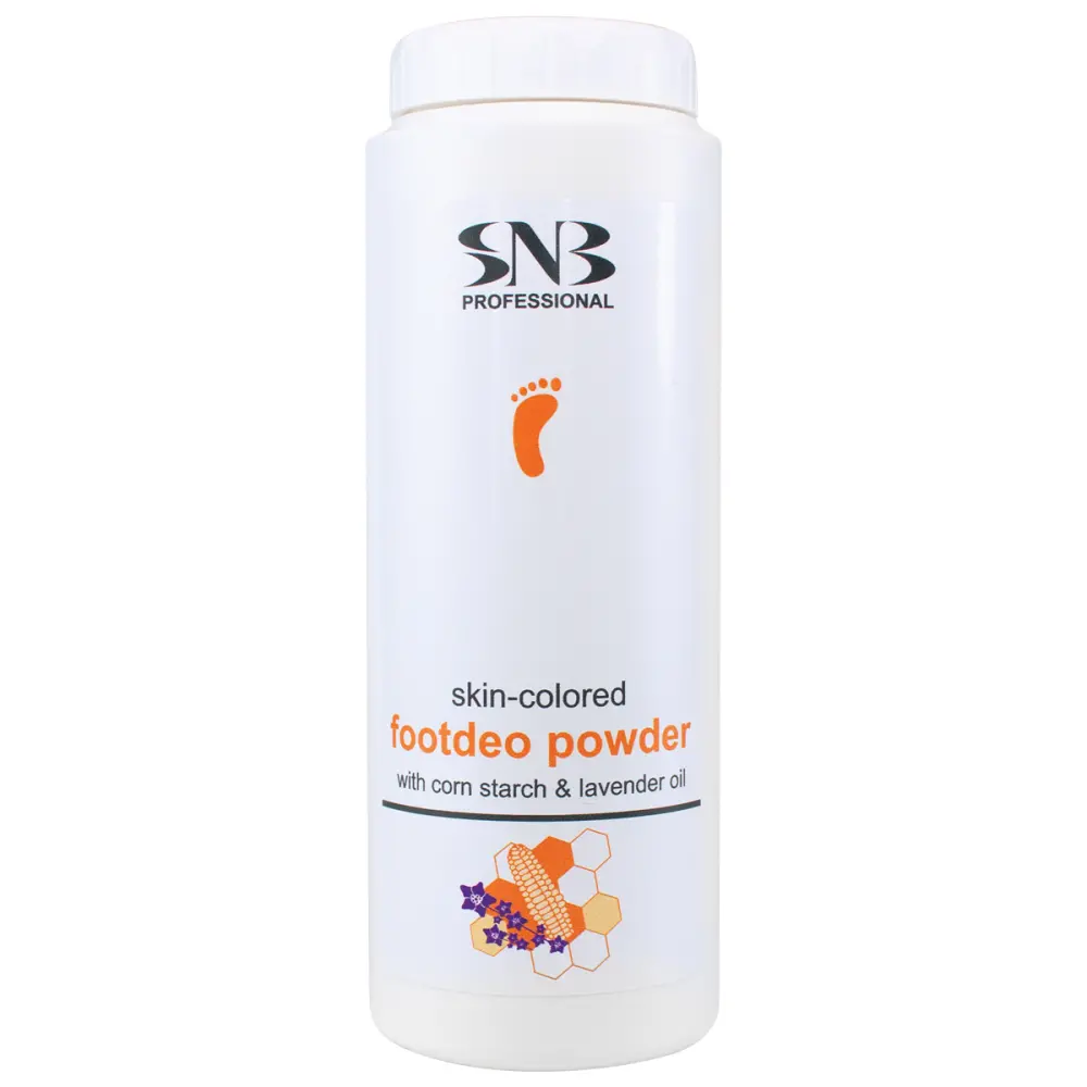 SNB Fußpuder Deodorant Hautfarben mit Maisstärke, Propolis und Lavendelöl 100g - 1 - Hand- und Fußpflege