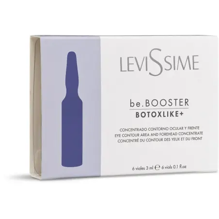 Levissime Ampullen voor Voorhoofd en Ogen be.Booster Botoxlike 6x3ml - 1 - Gezicht
