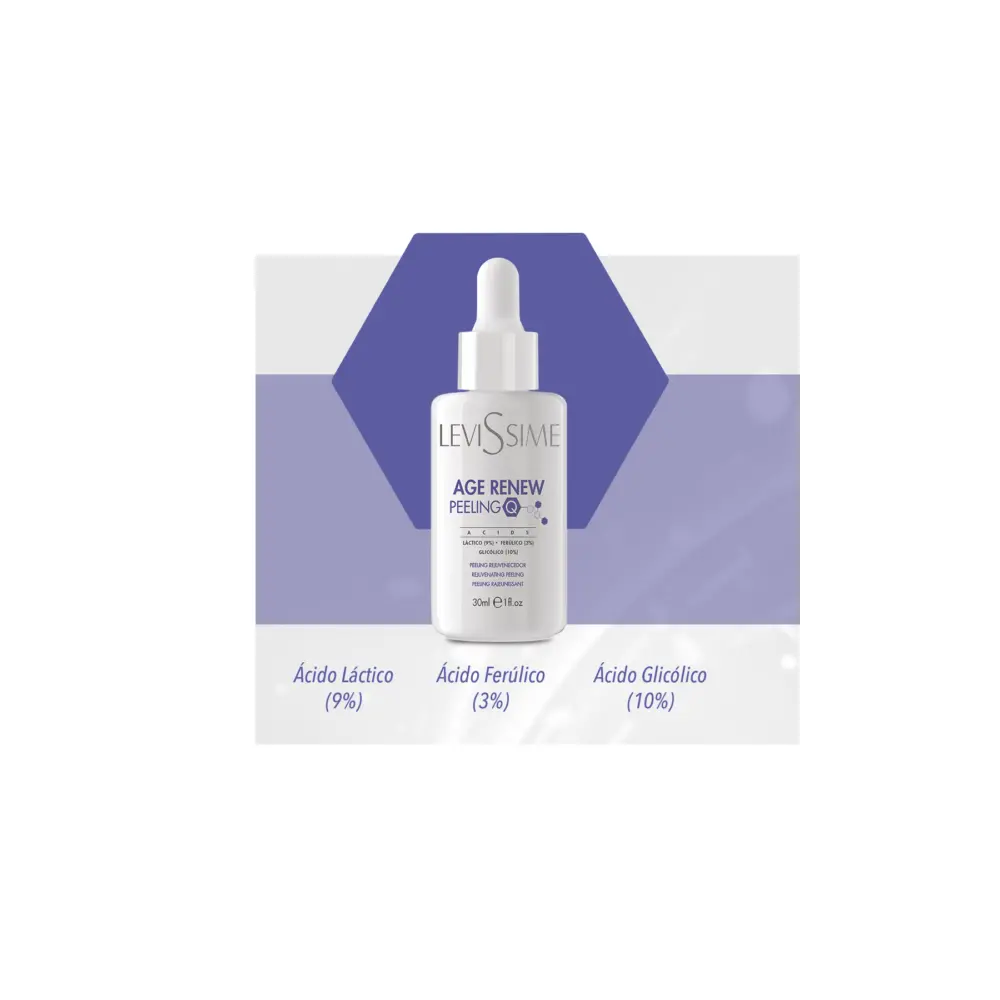Levissime Age Renew Peeling Q Rejuvenecedor 30ml - 2 - Cosmética profesional