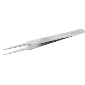 Pinza recta VETUS ST-14 para extensiones de pestañas - 1 - Pinzas para pestañas